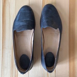 Frye black flats